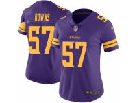 Devante Downs Women's Minnesota Vikings Nike Color Rush Jersey - Limited Purple