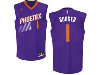 Devin Booker Phoenix Suns adidas Road Replica Jersey - Purple