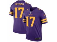 Dillon Mitchell Men's Minnesota Vikings Nike Color Rush Jersey - Legend Vapor Untouchable Purple
