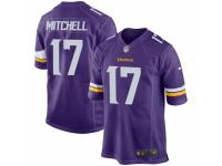 Dillon Mitchell Men's Minnesota Vikings Nike Team Color Jersey - Game Purple