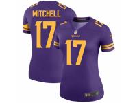 Dillon Mitchell Women's Minnesota Vikings Nike Color Rush Jersey - Legend Vapor Untouchable Purple