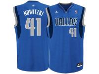 Dirk Nowitzki Dallas Mavericks adidas Youth Swingman Away Jersey - Royal Blue