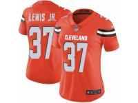 Donnie Lewis Jr. Women's Cleveland Browns Nike Alternate Vapor Untouchable Jersey - Limited Orange