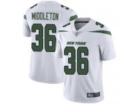 Doug Middleton Limited White Road Men's Jersey - Football New York Jets #36 Vapor Untouchable