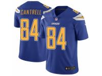 Dylan Cantrell Men's Los Angeles Chargers Nike Color Rush Vapor Untouchable Jersey - Limited Royal