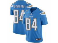 Dylan Cantrell Men's Los Angeles Chargers Nike Powder Vapor Untouchable Alternate Jersey - Limited Blue