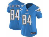 Dylan Cantrell Women's Los Angeles Chargers Nike Powder Vapor Untouchable Alternate Jersey - Limited Blue