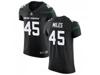 Elite Men's Rontez Miles New York Jets Nike Vapor Untouchable Jersey - Stealth Black