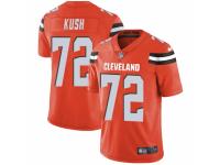 Eric Kush Men's Cleveland Browns Nike Alternate Vapor Untouchable Jersey - Limited Orange