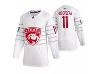 Florida Panthers #11 Jonathan Huberdeau 2020 NHL All-Star Game White Jersey Men's