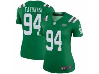 Folorunso Fatukasi Women's New York Jets Nike Color Rush Jersey - Legend Green