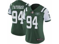 Folorunso Fatukasi Women's New York Jets Nike Team Color Vapor Untouchable Jersey - Limited Green