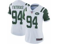 Folorunso Fatukasi Women's New York Jets Nike Vapor Untouchable Jersey - Limited White