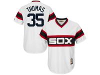 Frank Thomas Chicago White Sox Majestic Cool Base Cooperstown Collection Player Jersey - White Navy Blue