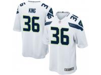 Game Men's Akeem King Seattle Seahawks Nike Jersey - White