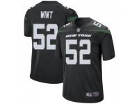 Game Men's Anthony Wint New York Jets Nike Jersey - Stealth Black