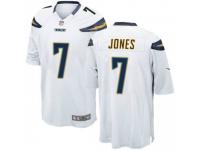 Game Men's Cardale Jones Los Angeles Chargers Nike Jersey - White