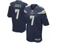 Game Men's Cardale Jones Los Angeles Chargers Nike Team Color Jersey - Navy