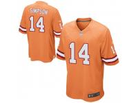 Game Men's Cortrelle Simpson Tampa Bay Buccaneers Nike Alternate Jersey - Orange
