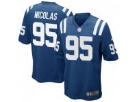 Game Men's Dadi Nicolas Indianapolis Colts Nike Team Color Jersey - Royal Blue