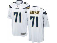 Game Men's Damion Square Los Angeles Chargers Nike Jersey - White