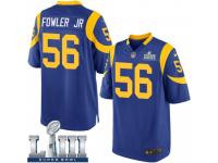 Game Men's Dante Fowler Jr. Los Angeles Rams Nike Alternate Super Bowl LIII Bound Jersey - Royal
