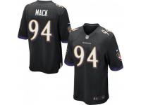 Game Men's Daylon Mack Baltimore Ravens Nike Jersey - Black