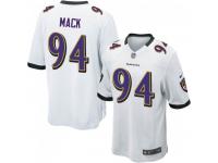 Game Men's Daylon Mack Baltimore Ravens Nike Jersey - White