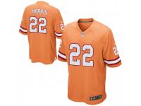 Game Men's De'Vante Harris Tampa Bay Buccaneers Nike Alternate Jersey - Orange