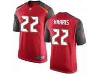 Game Men's De'Vante Harris Tampa Bay Buccaneers Nike Team Color Jersey - Red