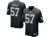 Game Men's Gabe Wright Oakland Raiders Nike Team Color Jersey - Black