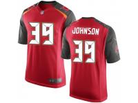 Game Men's Isaiah Johnson Tampa Bay Buccaneers Nike Team Color Jersey - Red