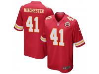 Game Men's James Winchester Kansas City Chiefs Nike Team Color Jersey - Red