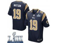 Game Men's JoJo Natson Los Angeles Rams Nike Team Color Super Bowl LIII Bound Jersey - Navy