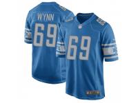 Game Men's Jonathan Wynn Detroit Lions Nike Team Color Jersey - Blue