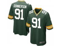 Game Men's Kendall Donnerson Green Bay Packers Nike Team Color Jersey - Green
