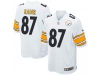 Game Men's Kevin Rader Pittsburgh Steelers Nike Jersey - White
