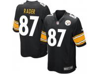 Game Men's Kevin Rader Pittsburgh Steelers Nike Team Color Jersey - Black