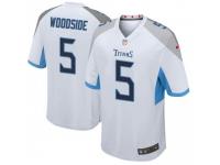 Game Men's Logan Woodside Tennessee Titans Nike Jersey - White