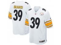Game Men's Marcelis Branch Pittsburgh Steelers Nike Jersey - White