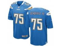 Game Men's Michael Schofield III Los Angeles Chargers Nike Powder Alternate Jersey - Blue