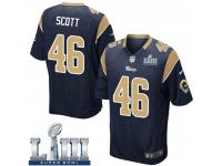 Game Men's Nick Scott Los Angeles Rams Nike Team Color Super Bowl LIII Bound Jersey - Navy