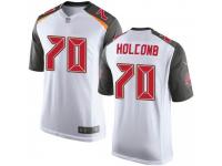 Game Men's Ruben Holcomb Tampa Bay Buccaneers Nike Jersey - White