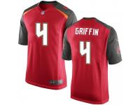 Game Men's Ryan Griffin Tampa Bay Buccaneers Nike Team Color Jersey - Red
