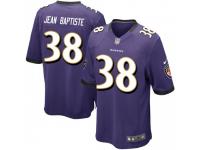 Game Men's Stanley Jean-Baptiste Baltimore Ravens Nike Team Color Jersey - Purple