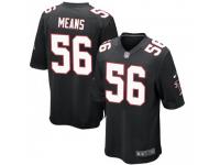 Game Men's Steven Means Atlanta Falcons Nike Alternate Jersey - Black