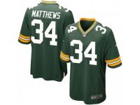 Game Men's Tray Matthews Green Bay Packers Nike Team Color Jersey - Green