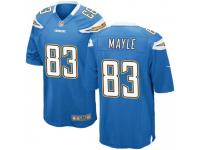 Game Men's Vince Mayle Los Angeles Chargers Nike Powder Alternate Jersey - Blue