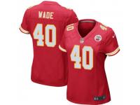 Game Women's D'Montre Wade Kansas City Chiefs Nike Team Color Jersey - Red