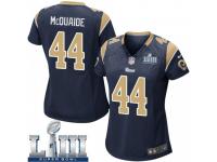 Game Women's Jake McQuaide Los Angeles Rams Nike Team Color Super Bowl LIII Bound Jersey - Navy
